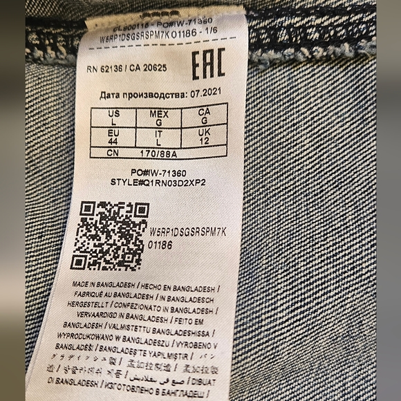 GUESS JEAN JACKET - Picture 10 of 12